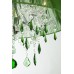 Люстра подвесная Eurosvet Emerald 3125/5 хром/зелёный Strotskis