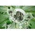 Люстра подвесная Eurosvet Emerald 3125/5 хром/зелёный Strotskis