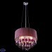 Люстра подвесная Eurosvet Diori 3153/5 хром/гранатовый хрусталь Strotskis
