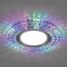 Светильник встраиваемый с разноцветной LED подсветкой Feron CD940 32541