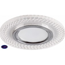 Светильник встраиваемый с белой LED подсветкой Feron CD955 32566