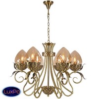 Люстра подвесная Lumien Hall ОЛИВИ 3304/6H-ABPAB-AM