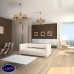 Люстра подвесная Lumien Hall ОЛИВИ 3304/8H-ABPAB-AM