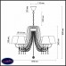 Подвесная люстра Lumion Felikina 3307/8