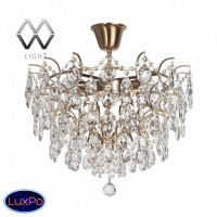 Хрустальная потолочная люстра MW-Light Изабелла 351015806 Хрустальная потолочная люстра MW-Light Изабелла 351015806