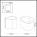 Настенный светильник Odeon GIPS 3550/1W