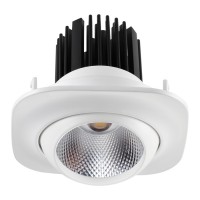 Светильник светодиодный встраиваемый Novotech Drum 357697