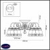 Люстра потолочная Lumion LINDSAY 3663/6C Люстра потолочная Lumion LINDSAY 3663/6C