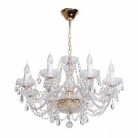 Подвесная люстра хрустальная MW-Light Каролина 367012708