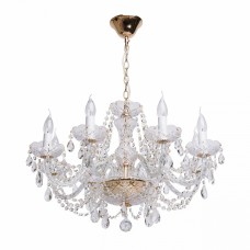 Подвесная люстра хрустальная MW-Light Каролина 367012708