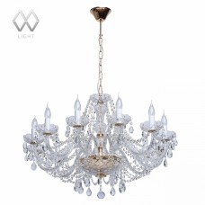 Люстра подвесная хрустальная MW-Light Каролина 367012812