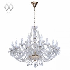 Подвесная люстра хрустальная MW-Light Каролина 367012918