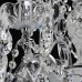 Люстра подвесная хрустальная MW-Light Каролина 367013306