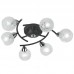 Люстра IDLamp 382/6PF-Blackchrome