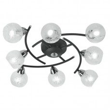 Люстра IDLamp 382/8PF-Blackchrome