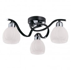Люстра IDLamp 389/3PF-Blackchrome