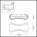 Настенный светильник Odeon FARFI 3894/8WS