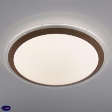 Светильник потолочный светодиодный Eurosvet Fusion 40004/1 LED матовое золото
