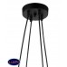 Люстра подвесная Lumien Hall НЕРЕЙ 4001/4P-BK-GD