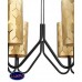 Люстра подвесная Lumien Hall НЕРЕЙ 4001/6P-BK-GD