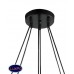 Люстра подвесная Lumien Hall НЕРЕЙ 4001/6P-BK-GD