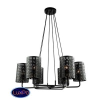 Люстра подвесная Lumien Hall ТЕЙЛ 4002/6P-BK-GR
