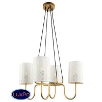 Люстра подвесная Lumien Hall АЙЛА 4003/4P-GD-WT