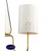 Люстра подвесная Lumien Hall АЙЛА 4003/4P-GD-WT