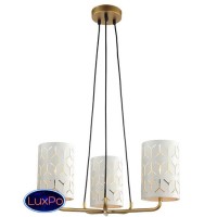 Люстра подвесная Lumien Hall АВРИЛ 4004/3P-GD-WT
