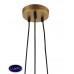 Люстра подвесная Lumien Hall АВРИЛ 4004/3P-GD-WT
