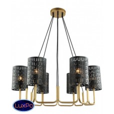 Люстра подвесная Lumien Hall НОЭЛЬ 4005/6P-GD-BK