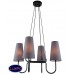 Люстра подвесная Lumien Hall СИРИНГА 4006/4P-BK-GR-BL