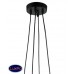 Люстра подвесная Lumien Hall ТВИНКЛ 4010/4P-BK-LGR