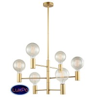 Люстра подвесная Lumien Hall СИЛЕВАН 4011/6P-GD
