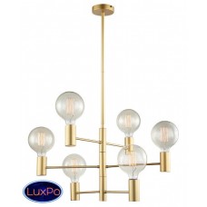 Люстра подвесная Lumien Hall СИЛЕВАН 4011/6P-GD