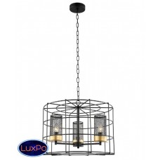 Люстра подвесная Lumien Hall КОРИН 4012/3P-BK-GD