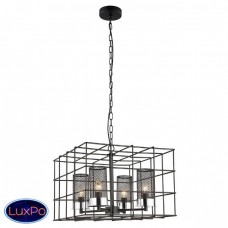 Люстра подвесная Lumien Hall ХОРС 4013/4P-BK-CR