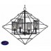 Люстра подвесная Lumien Hall ЭЛОДИ 4015/4P-BK-CR