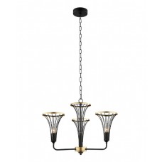 Люстра подвесная Lumien Hall ИВЕС 4017/3P-BK-GD