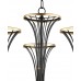 Люстра подвесная Lumien Hall ИВЕС 4017/5P-BK-GD