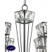 Люстра подвесная Lumien Hall ВЕЛЕС 4019/6P-BK-GD