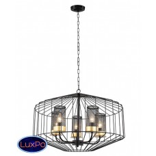 Люстра подвесная Lumien Hall ДЕЗЕРИ 4021/5P-BK-GD