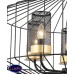 Люстра подвесная Lumien Hall ДЕЗЕРИ 4021/5P-BK-GD
