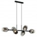 Люстра подвесная Lumien Hall МЕГАН 4036/6P-BK-CR