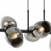 Люстра подвесная Lumien Hall МЕГАН 4036/8P-BK-CR