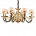 Люстра IDLamp 404/8-LEDOldbronze