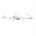 Спот IDLamp(Roberta White) 406/3A-Whitechrome