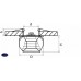 Встраиваемый светильник Lightstar Romb 4064
