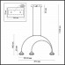 Светильник подвесной Odeon ARCO 4100/3