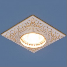Точечный светильник Elektrostandard 4104 MR16 WH/GD белый/золото Dugired